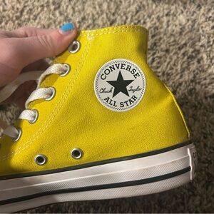 Converse Chuck Taylor All Star Yellow High Tops